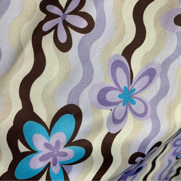 Renee Lauren New York Vintage Y2K Swirly Flower Maxi Skirt - Picture 11 of 12